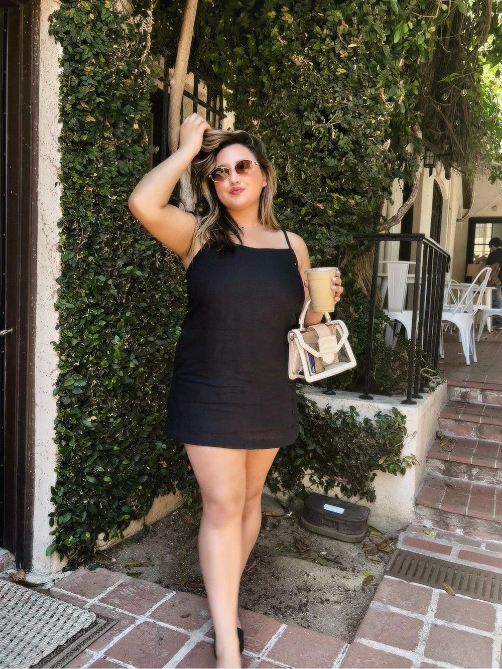 Reformation Black Mini Dress